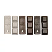 QUALY｜巧克力造型磁鐵(六入組)