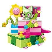 QMAN 啟蒙積木 Keeppley 寶可夢 花車遊行系列 新葉喵