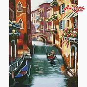 ArtLife藝術生活【GJ6368】浪漫水都_DIY 滿版立體鑽石畫