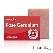 【FriendlySoap 富樂皂】玫瑰天竺葵亮白青春皂(95G)