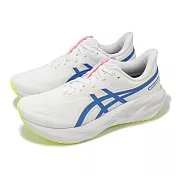 Asics 慢跑鞋 Novablast 5 ATC 男鞋 白 藍 復古 回彈 厚底 運動鞋 亞瑟士 1011C137100 29cm WHITE/TURN BLUE