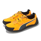 Puma 田徑鞋 Throw 10.5 男鞋 橘 黑 鉛球 鐵餅 投擲鞋 魔鬼氈 包覆 支撐 31187401 27cm ORANGE/BLACK