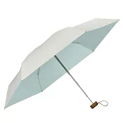 【官方直營】日本Wpc.經典TINY雙面時尚撞色手動遮光降溫傘 白色