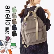 【日本anello】可調式雙提把3用途後背包 手提包 肩背包 卡其