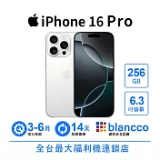 【S級福利品】Apple iPhone 16 Pro (256GB) 白色鈦金屬