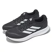 adidas 慢跑鞋 Runfalcon 5 寬楦 男鞋 黑 白 基本款 運動鞋 愛迪達 IE0552 26.5cm BLACK/WHITE
