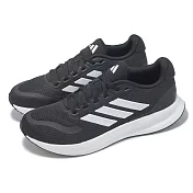 adidas 慢跑鞋 Runfalcon 5 寬楦 W 女鞋 黑 白 運動鞋 基本款 愛迪達  IE0556 24.5cm BLACK/WHITE