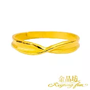 【金品坊】黃金戒指緣起交織扭結戒指