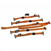 德國【ORTLIEB】ATRACK 專用裝備固定帶 / 快速安裝 / 強韌耐用  橘