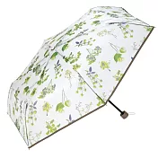【官方直營】日本Wpc.聯名plantica花道輕量半透明手動折傘 鐵線蓮綠