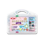 MONA 軟毛壓克力麥克筆 12色/盒 BR-12