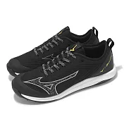 Mizuno 棒壘教練鞋 Cushionrevo Run Pro 寬楦 男鞋 黑 白 支撐 運動鞋 美津濃 11GT2502-09 25.5cm BLACK/WHITE