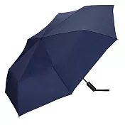 【官方直營】日本Wpc.中性素色大傘面晴雨兩用自動折傘  深藍