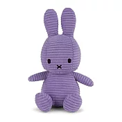 BON TON TOYS Miffy米菲兔ECO燈芯絨填充玩偶-23cm  (限量版 深紫)