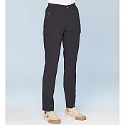 【荒野wildland】女彈性CORDURA涼感耐磨山旅褲黑色 S 黑色