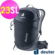 【deuter 德國】SPEED LITE PRO 23SL 超輕量旅遊背包3412225- 黑