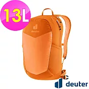 【deuter 德國】SPEED LITE 13L 超輕量旅遊背包3410025- 橘
