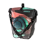 德國【ORTLIEB】Back-Roller Design 亮面防水馬鞍袋 紅黑(機械發條) / 經典防水後馬鞍袋 / 使用QL2.1安裝系統