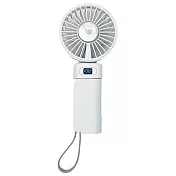 PowerGo 5000 多功能行動電源+USB半導體冰風扇組合 半導體製冷 行動電源/風扇兩用 BSMI 認證 -雪霜白