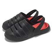 adidas 涼拖鞋 Znsory Clog 男鞋 黑 白 輕量 後跟旋轉式 愛迪達 JR7637 28.5cm BLACK/RED