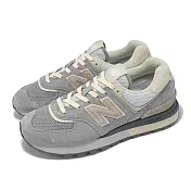 New Balance NB 休閒鞋 574 Legacy 男鞋 女鞋 灰 米 麂皮 經典 NB 紐巴倫 U574LGAZ-D 24cm GREY/BEIGE