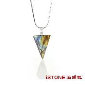石頭記-閃光石項鍊-幾何光譜(三角形)