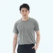 【遊遍天下】MIT男女款吸排抗UV速乾運動圓領衫(GS2011) S 淺灰