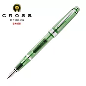 CROSS 貝禮輕盈半透明系列 鋼筆 亮鉻/藍/綠/粉紅 AT0746-17XF/AT0746-18XS/AT0746-19XS/AT0746-20XF 亮鉻綠