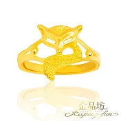 【金品坊】黃金戒指招緣狐仙戒指