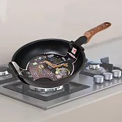 日本製和樂亭IH大金不沾平底鍋-20cm-1支