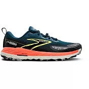 Brooks Cascadia 18 [1104261D482] 男 戶外 越野鞋 抓地力 透氣 穩定 保護 藍綠橘