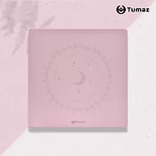 【Tumaz月熊健身】4.5mm超慢跑墊 PU天然橡膠材質 星空紋 櫻花粉