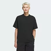 ADIDAS POCKET TEE 男短袖上衣-JM2028 L 黑色