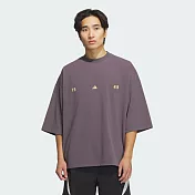ADIDAS ST FL TEE 男短袖上衣-JL6068 L 紫色