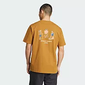 ADIDAS XPL POLYGIENE T 男短袖上衣-JY4835 L 棕色