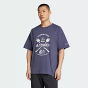 ADIDAS XPL POLYGIENE T 男短袖上衣-JI8318 L 紫色