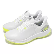 Skechers 高爾夫球鞋 Go Golf Blade GF-Slip-lns 男鞋 防水 白 黃 緩震 214090WYL 26cm WHITE/YELLOW