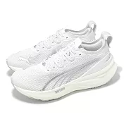 Puma 慢跑鞋 ForeverRun Nitro 2 男鞋 白 銀 氮氣中底 緩衝 運動鞋 31010902 25.5cm WHITE/SILVER