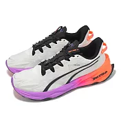 Puma 越野跑鞋 Fast-Trac Nitro 3 男鞋 灰 紅 氮氣中底 抓地 戶外 運動鞋 37978612 25.5cm GREY/RED