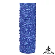 【ATUNAS 歐都納】循環COOLMAX抗菌頭巾/透氣快乾/防曬涼感A1ACGZ09NC- 紫