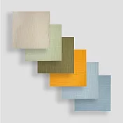 英國 JoJo Maman BeBe 100% 純棉多功能細紗布方巾/包巾/小薄被/拍嗝巾/安撫巾 6入禮盒組(60*60cm)_ 彩色組