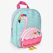 英國 JoJo Maman BeBe 幼稚園/大童防潑水後背包 學生包 旅行包_ 火烈鳥