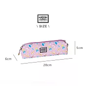 英國【Hugger】筆袋 -亮麗公主 (鉛筆盒/文具包/工具小物萬用收納袋)
