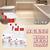 【清淨之源】新型除霉清潔劑 3瓶組 清除頑固黑斑不留痕 浴室陽台
