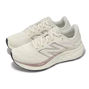 New Balance NB 慢跑鞋 Fresh Foam 680 V8 D 寬楦 女鞋 米 銀 緩衝 運動鞋 NB W680CD8-D 23cm BEIGE/SILVER