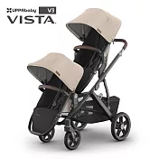 【UPPAbaby】VISTA V3王者之尊旗鑑推車-雙人推車 奶茶 LIM