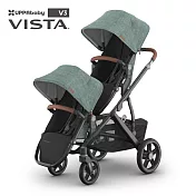 【UPPAbaby】VISTA V3王者之尊旗鑑推車-雙人推車 森林綠 GWN