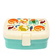 英國 Rex London 卡扣式兩層午餐盒/便當盒/野餐盒_ 森林樂園