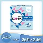靠得住 蘆薈高透氧護墊 標準無香14.5cm 26片x4包x6串