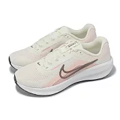 Nike 慢跑鞋 Wmns Downshifter 13 女鞋 米 粉紅 支撐 運動鞋 FD6476-107 23.5cm BEIGE/PINK